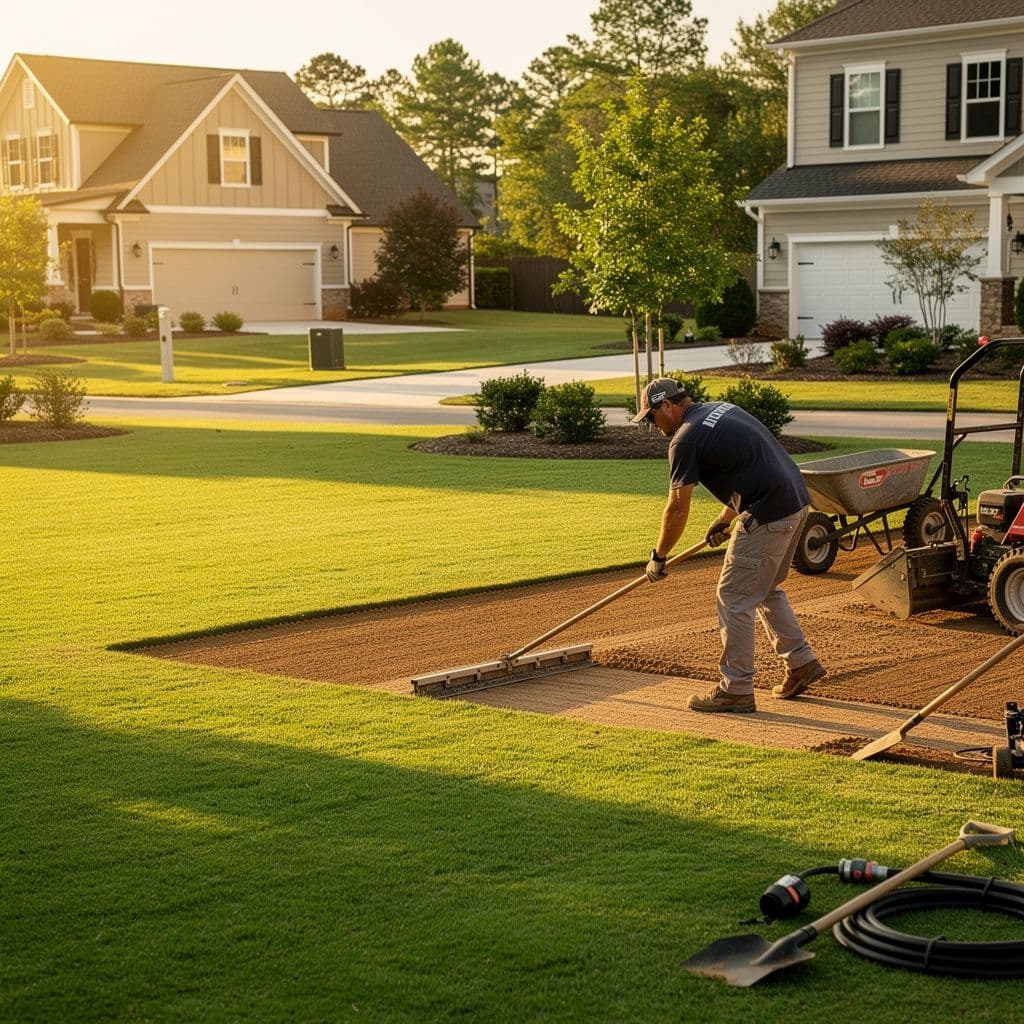 Lawn Leveling Guide: How to Fix an Uneven Yard in Henry County, GA | Hedgecoth