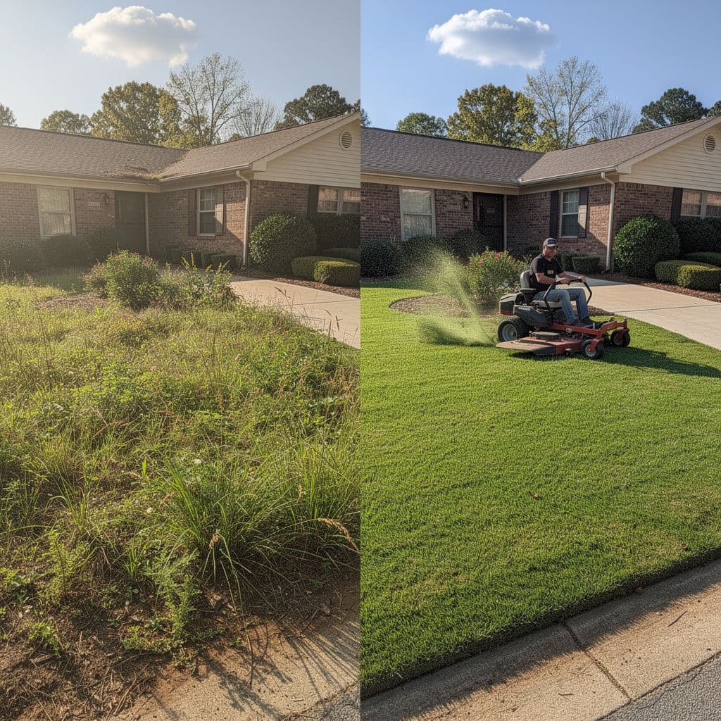 Overgrown Lawn Cleanup Service in Henry County, GA: Costs, Process & What to Expect | Hedgecoth Property Solutions