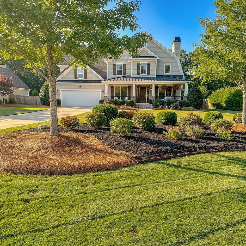 Pine Straw vs Mulch: Best Ground Cover for Your Henry County GA Landscape