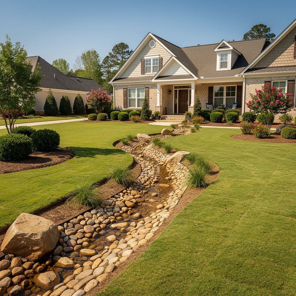 Yard Drainage Solutions: How to Fix Standing Water on Your Henry County Property | Hedgecoth